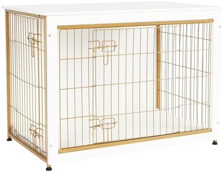 DWANTON 38.5" XL Dog Crate Furniture by DWANTON