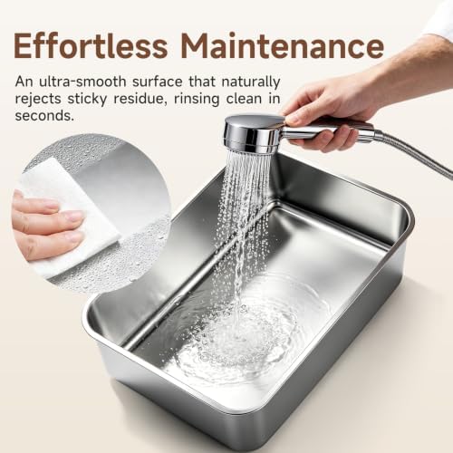 Stainless Steel High Sides Cat Litter Box - Image 7