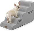 COZY KISS Dog Stairs for Small Dogs, 5 Step Pet Stairs for Beds & Couches by COZYKISS