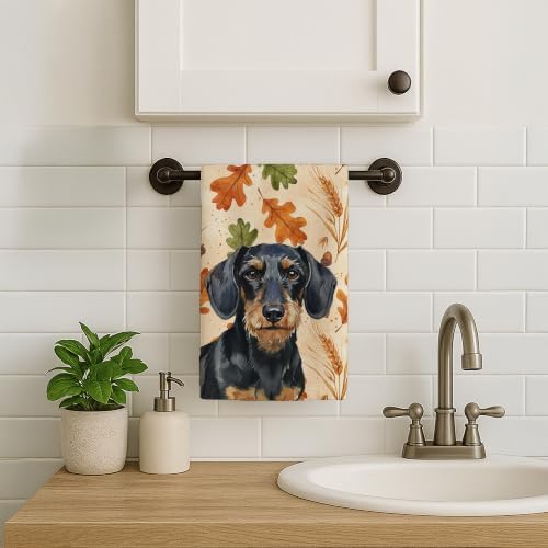 Caroline's Treasures Dachshund Dogs Kitchen Towel 15x25 - Image 2