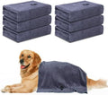 6 Pack Microfiber Dog Towels for Drying Dogs, Super Absorbent and Soft by Unknown