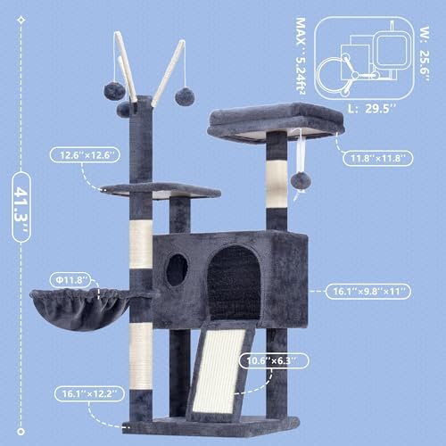 Hey-brother Cat Tree Tower - Image 2