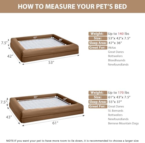 WNPETHOME Giant Dog Bed Orthopedic - Image 5