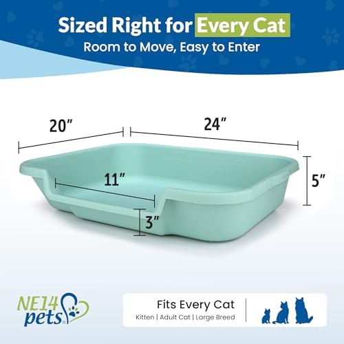KittyGoHere Senior Cat Litter Box Large - Image 4