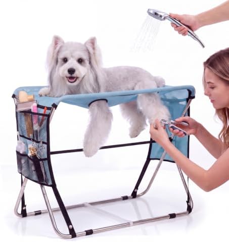 Pet Grooming Bath Stand for Small & Medium Dogs Cats 4-Hole by Unknown