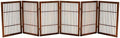 Urnporium Pet Dog Gate Freestanding, Strong Durable Folding Wooden Fence by Urnporium