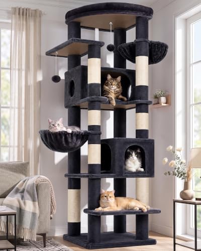 Globlazer 74in Heavy Duty Cat Tree Tower by Globlazer