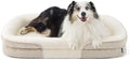Bedsure XLPro 360°Oval Bolster Orthopedic Dog Beds Large Sized Dog by BEDSURE