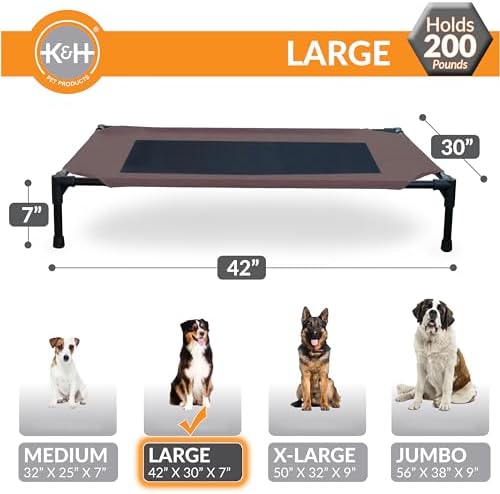 K&H Outdoor Elevated Dog Bed for Medium & Large Pets - Image 5