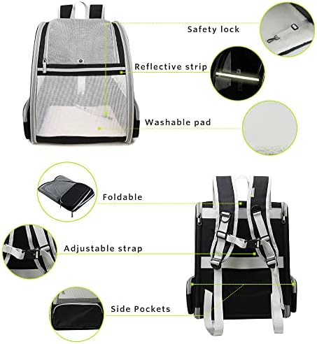 Texsens Innovative Traveler Bubble Backpack Pet Carriers - Image 4