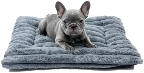 20 Inch Ultra Soft Comfy Pet Bed, Tiny Dog Bed, Washable Anti-Slip Crate Pad by ZihapgpzpPetSupplies