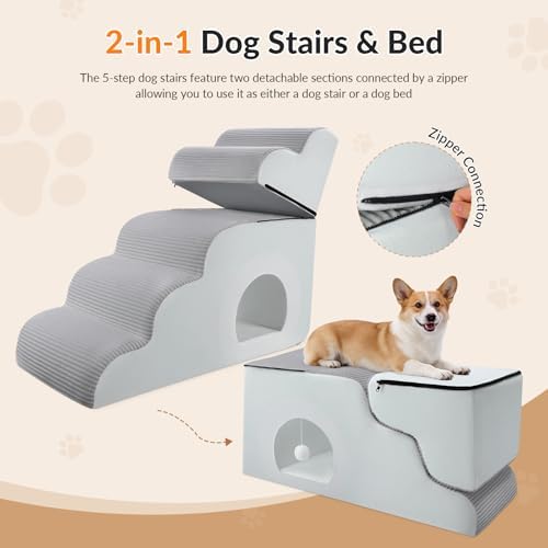 Dog Stairs for High Beds Up to 30" H - Image 6