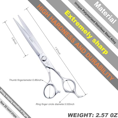 High-end Professional Dog Grooming Scissors Pet Grooming Shears 7.5 Inches - Image 2