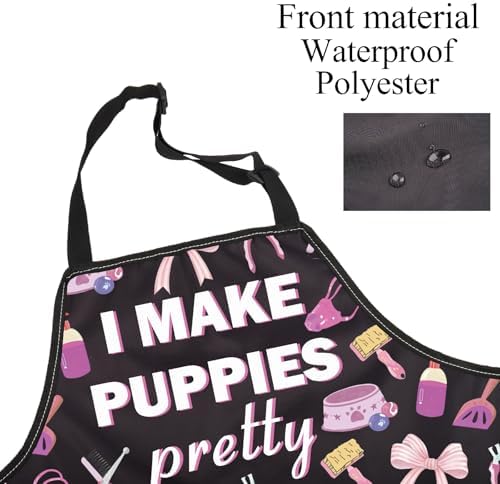 FUSTMW Dog Groomer Apron With Pockets - Image 3