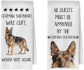 German Shepherd Towels by Unknown