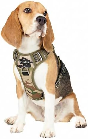 Funfox Dog Harness No Pull, Adjustable Pet Vest Harness, Super Soft Material by MyFUNFOX