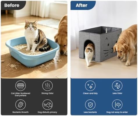 Dog Proof Cat Litter Box Enclosure - Image 2