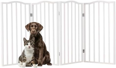 Pet Gate - 4-Panel Indoor Foldable Dog Fence by PETMAKER