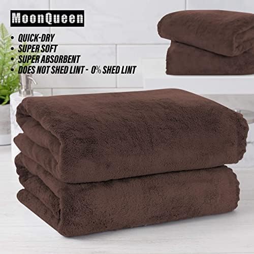 MOONQUEEN 2 Pack Premium Bath Towel Set - Image 6