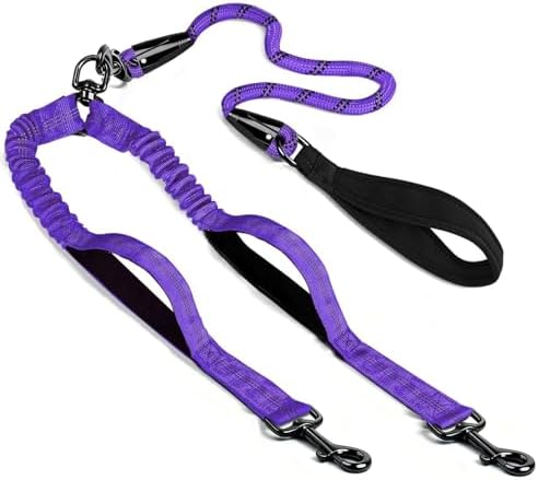 Double Dog Leash, 18~120 Lbs, No Tangle by Unknown