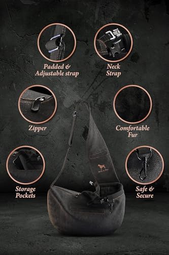 Noah & Paw Dog Carrier Sling for 3-10 lbs, Cat Carrier Bag - Image 5