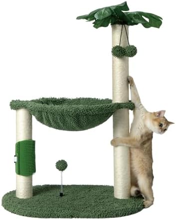 MECOOL Cat Tree Tower 32" Tall Scratching Post by MECOOL
