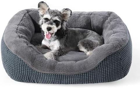 INVENHO Small Dog Bed for Small Dogs, Cat Beds for Indoor Cats Washable by INVENHO