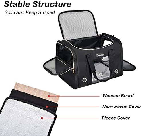 Petmolico Cat Carrier Soft-Sided Airline Approved - Image 5