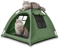 Anti-Anxiety Open Pet Tent for Cats & Dogs, Calming Hideaway by Nockovi