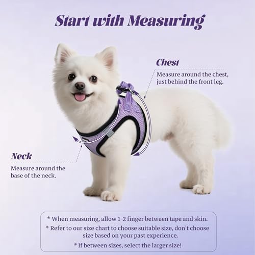 No Pull Dog Puppy Harness and Leash Set Reflective Mesh Vest XX-Small - Image 2