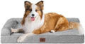 EHEYCIGA Memory Foam Dog Bed for Crate, L Plus Orthopedic Dog Bed by EHEYCIGA
