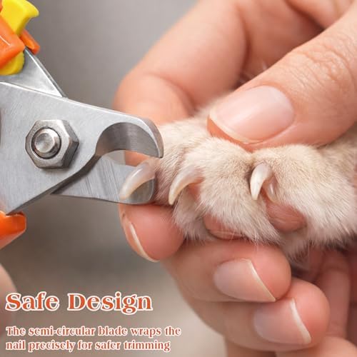 Professional Dog Nail Trimmers for Large & Small Dogs, Heavy-Duty Stainless - Image 2