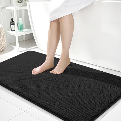 OLANLY Memory Foam Bathroom Runner Rugs 44x24, Absorbent Long Mat by OLANLY