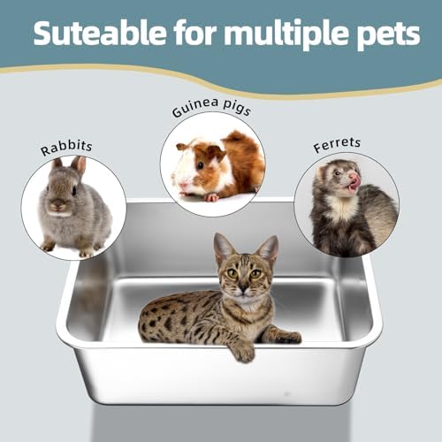 Stainless Steel Cat Litter Box - Image 4