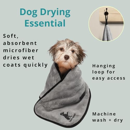 Microfiber Dog Towel & Paw Cleaner – Super Absorbent - Image 3