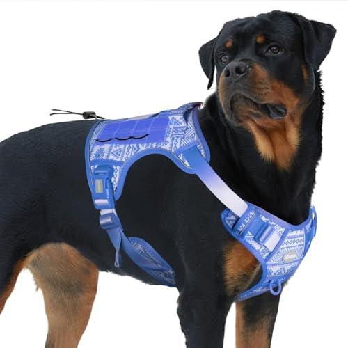 AUROTH Tactical Dog Harness for Large Dogs, Heavy Duty No Pull Pet Vest by AurothPets