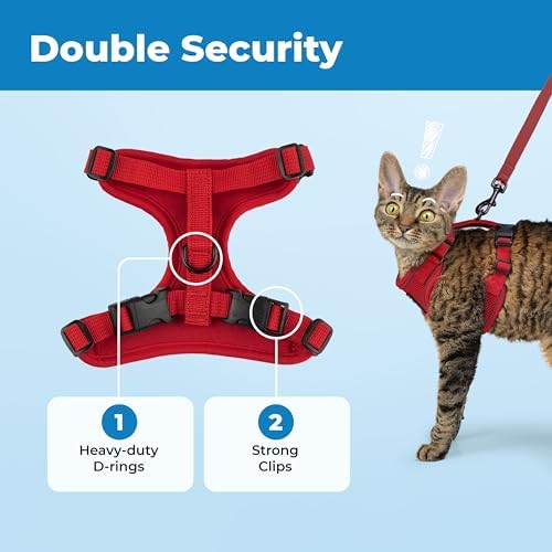 Voyager Escape-Proof Step-in Cat Harness & Leash - Image 5
