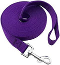 Nylon Training Dog Leash for Small Medium Large Dogs, 15ft 20ft 30ft 50ft Long by FancyCorgi