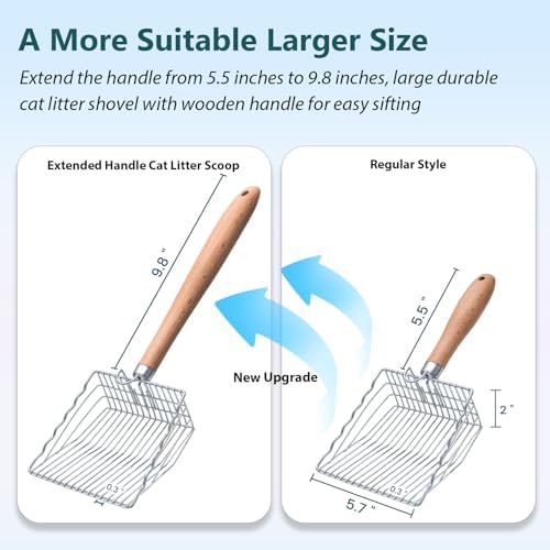 Cat Litter Scoop, Metal Scooper - Image 2