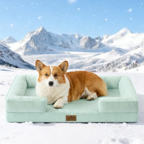 COZY KISS Orthopedic Dog Cooling Bed by COZYKISS