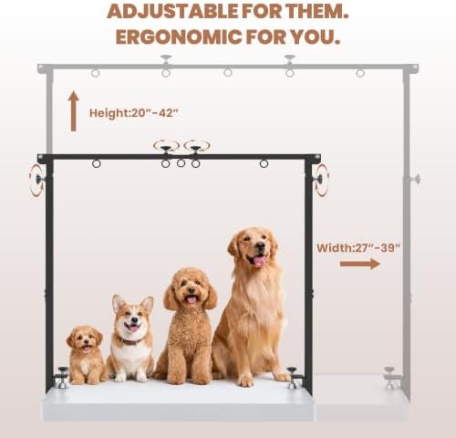 ALLPET&CO Double Bar Dog Grooming Arm - Image 3