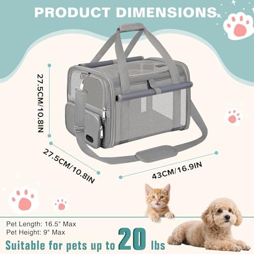 Soft Cat Carrier for Anxious Pets - Image 4