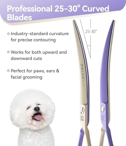 Curved Dog Grooming Scissors - Image 6