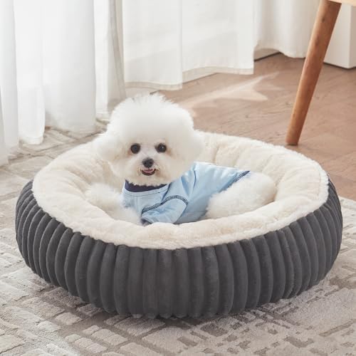 23 inches Calming Donut Dog Bed by BedStillLoveStill