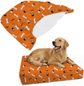 DUKE&LEFTY Furever Pet Dog Bed Slipcover-Stretch Soft Petbed by DukeLefty