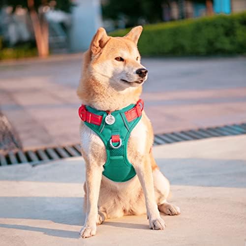 PHOEPET No Pull Dog Harness, Unique Colors Reflective Adjustable Dog Vest - Image 3