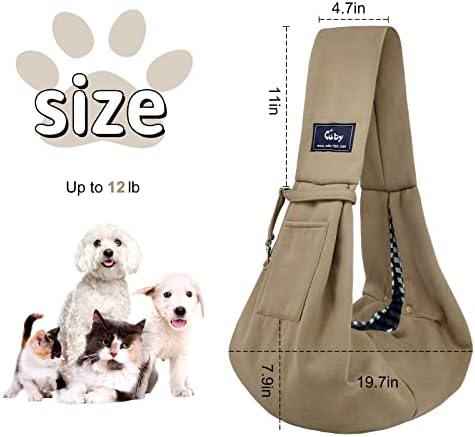CUBY Dog and Cat Sling Carrier - Image 5