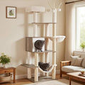 Hey-brother Wooden Cat Tree Tower by Hey-brother