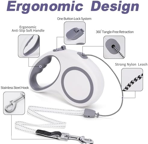 Retractable Dog Leash 20 FT Cord - Image 2