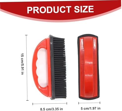 Rubber Pet Hair Removal Brush Lint & Hair Removal Cat Dog Brush Silicone Lint - Image 4
